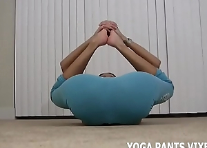 I know even so amenable I look in yoga panties JOI