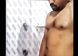 Tamil guy mastubate in shower