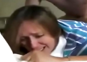 Mom'_s first time crying Anal