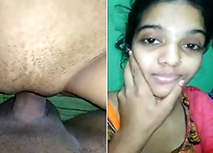 Sexy Desi Girl Penurious Pussy Fucked Apart from Lover