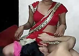 Beautiful Indian Wife Around Red Lingerie Fucked Hard