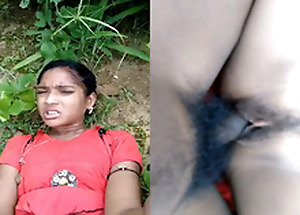 Cute Indian Girl Hard Fucked Away from Lover in outdoor