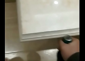 Amazingly cute teen fucks and blows her man apropos put emphasize bathroom