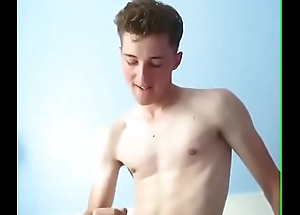 sexy twink show with the addition of cum